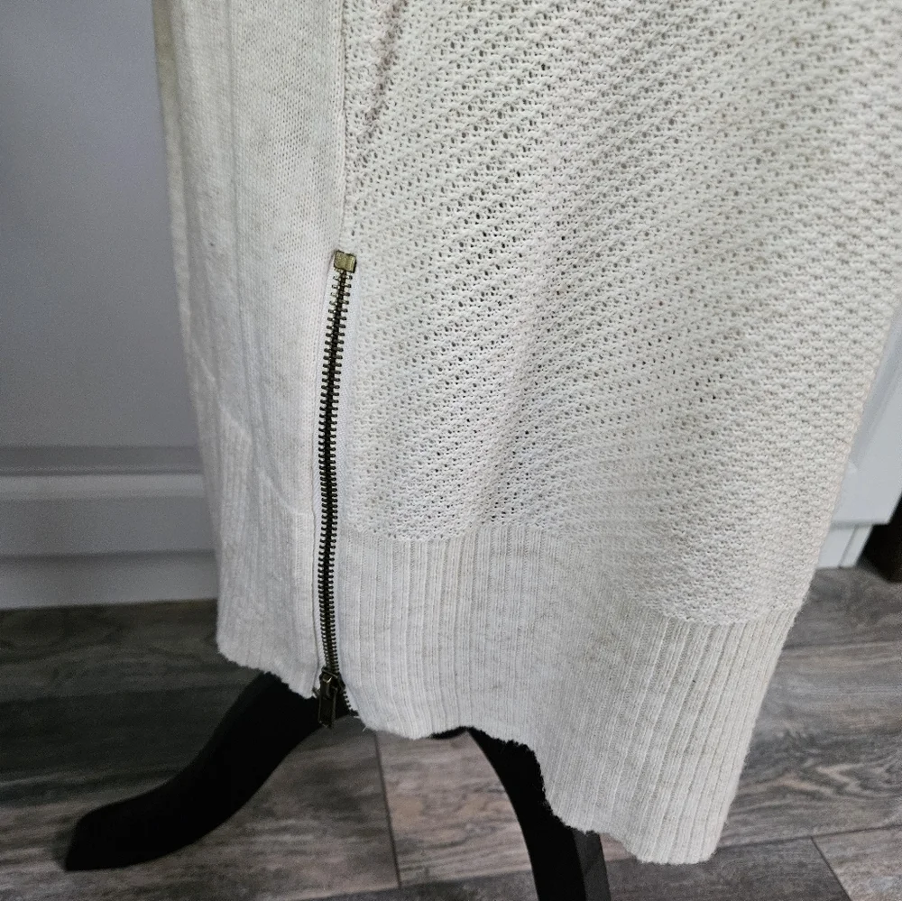 Cozy Cream Cowl Neck Sweater DRESS